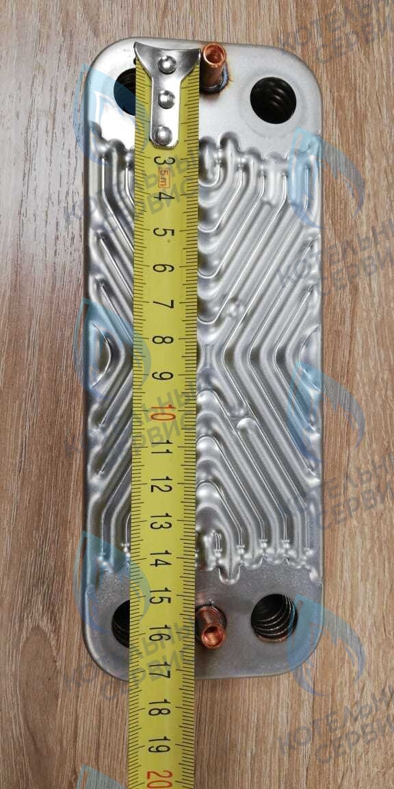 19035015 Вторичный теплообменник ГВС (12 пластин) Thermex Xantus в Екатеринбурге	