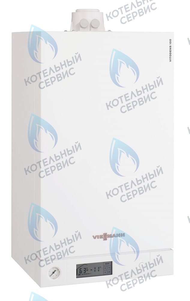  Конденсационный котел VIESSMANN VITODENS 100-W B1KC (двухконтурный) в Екатеринбурге	