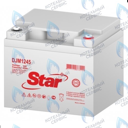 DJM1245 Аккумулятор STAR 12В 45А в Екатеринбурге	