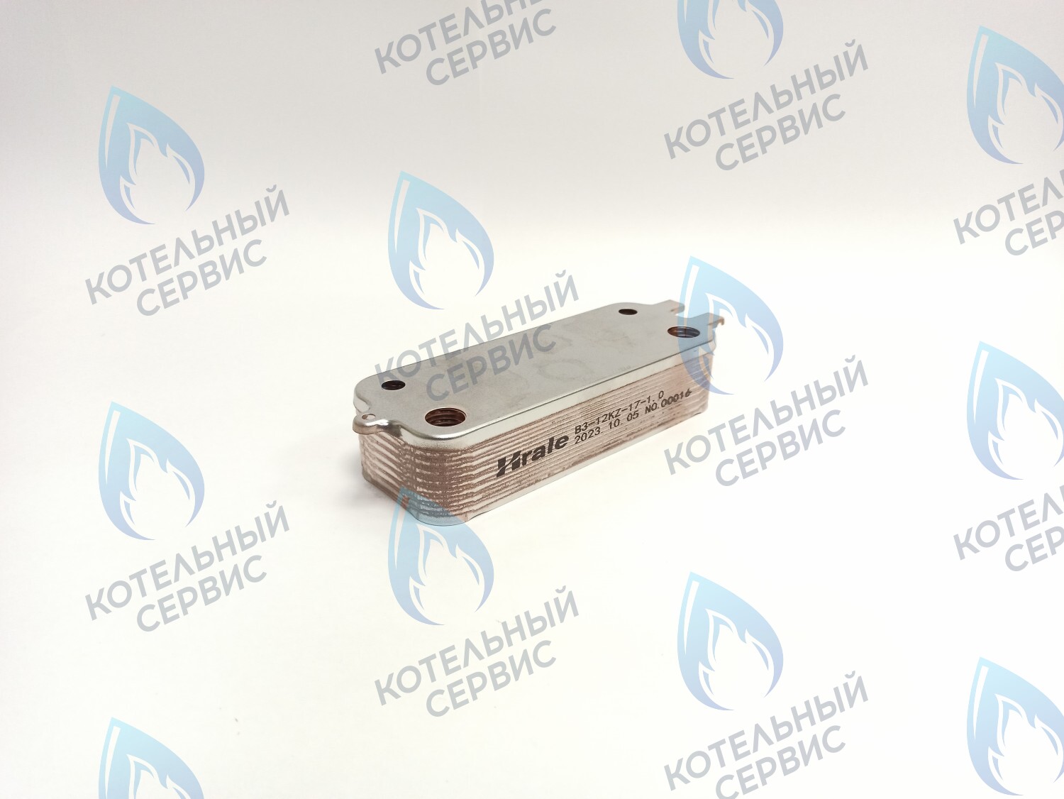 ES190B-000-16F-HR Теплообменник ГВС вторичный 16 пластин BOSCH 6000 в Екатеринбурге	