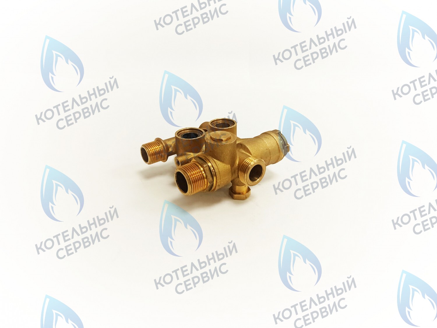 03-4019-02 Трехходовой клапан (старый, шток 53,5мм) GAZECO18-С2/Т2/ 24-С2 /Т2  Исполнение 2 (123) (после 07.14 г. до 05.16 г) (Блок гидравлический подсоединений) в Екатеринбурге	