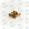 03-4019-02 Трехходовой клапан (старый, шток 53,5мм) GAZECO18-С2/Т2/ 24-С2 /Т2  Исполнение 2 (123) (после 07.14 г. до 05.16 г) (Блок гидравлический подсоединений) в Екатеринбурге	