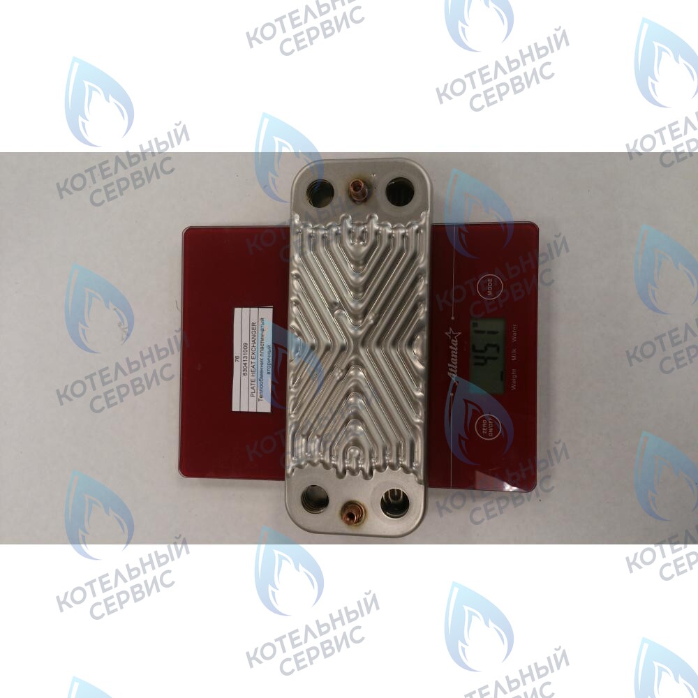6304131009 Теплообменник ГВС пластинчатый вторичный BAXI0 в Екатеринбурге	