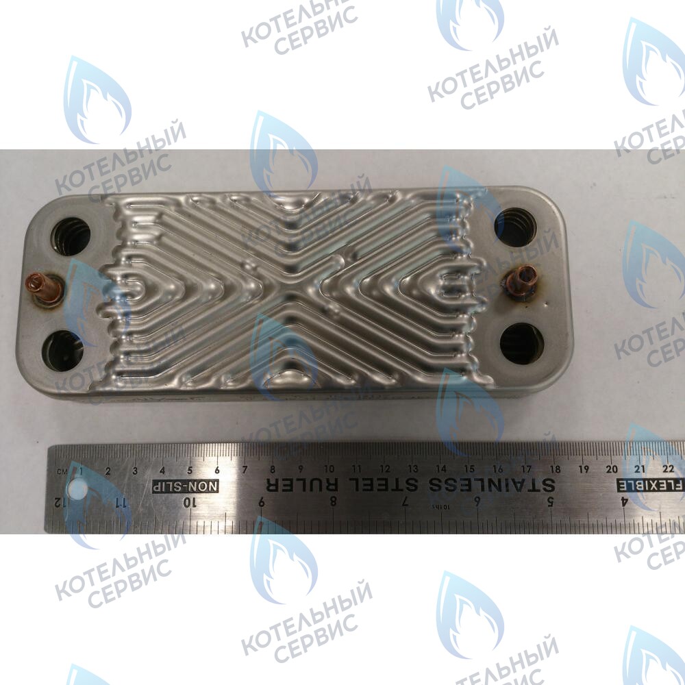 6304131009 Теплообменник ГВС пластинчатый вторичный BAXI0 в Екатеринбурге	