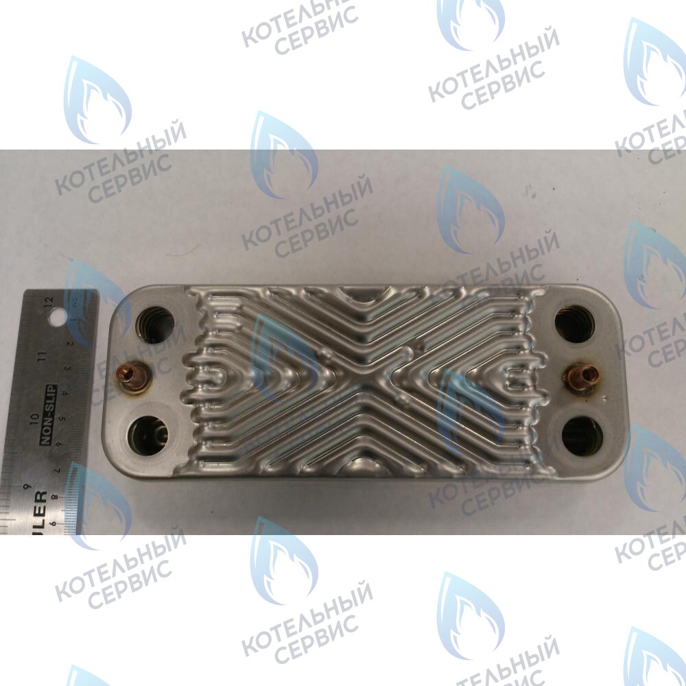 6304131009 Теплообменник ГВС пластинчатый вторичный BAXI0 в Екатеринбурге	