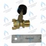 711666100 Патрубок входа ГВС BAXI (Гидрогруппа с краном подпитки) в Екатеринбурге	