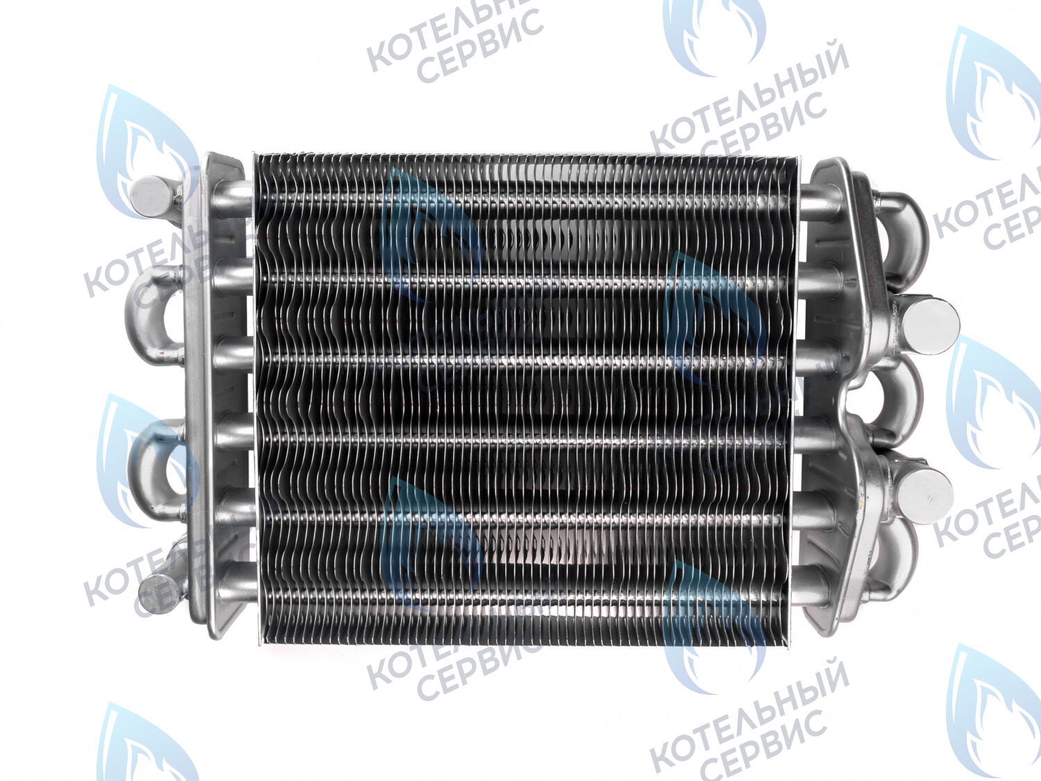 02-4011 Теплообменник битермический 198мм GAZECO 18-T1/C1 (с 05.2016) в Екатеринбурге	