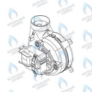 7856958 Вентилятор дымоудаления 30кВт-34кВт VIESSMANN в Екатеринбурге	