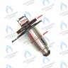 PPR-W21CW-40LONG-03 Втулка ротор насоса (по часовой стрелке) аналог WILO 15/7 (втулка 40мм, длинная 90мм, колесо 68/21мм) в Екатеринбурге	