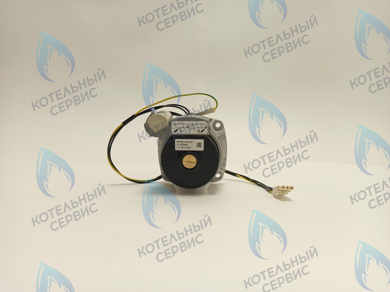PH-W21CW50-WA82-Комп Двигатель насоса (черный пластик) (без улитки, с терминалом) (12/5, 15/5) аналог WILO 82w INTMSL15/5 HE-1 (21мм по часовой) в Екатеринбурге	