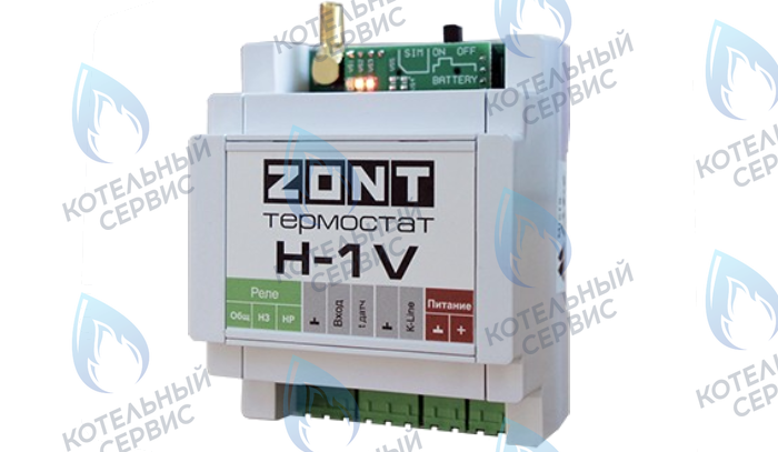 ML13213 Термостат (контроллер) ZONT H-1V (GSM, DIN) в Екатеринбурге	