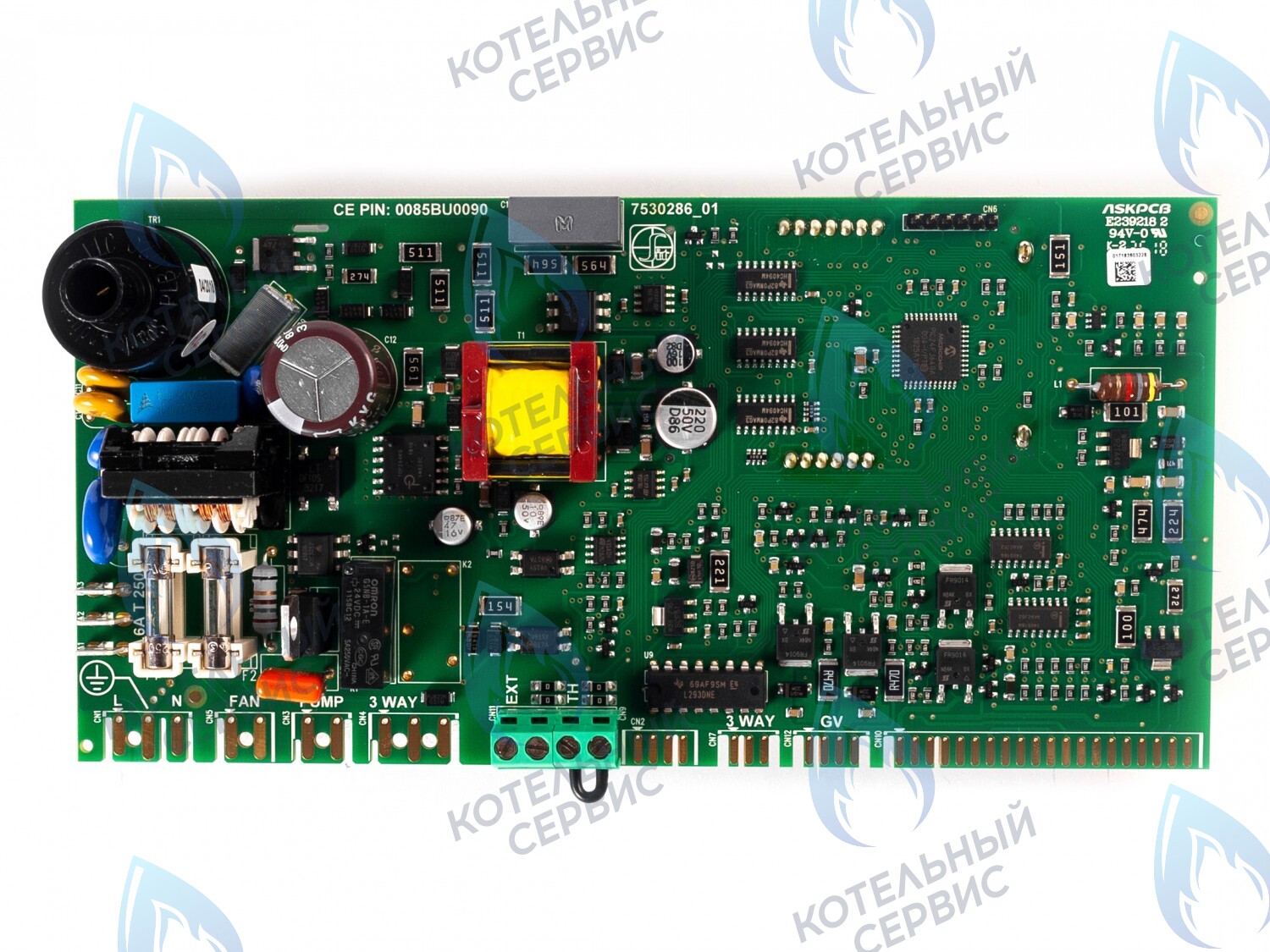 CB012-BEFORE-2017 Плата управления BOSCH (GAZ 6000) WBN6000  / WBN2000 (до 01.06.2017, первая кнопка "назад")  =<FD753  (87186496770, 87186477330) в Екатеринбурге	