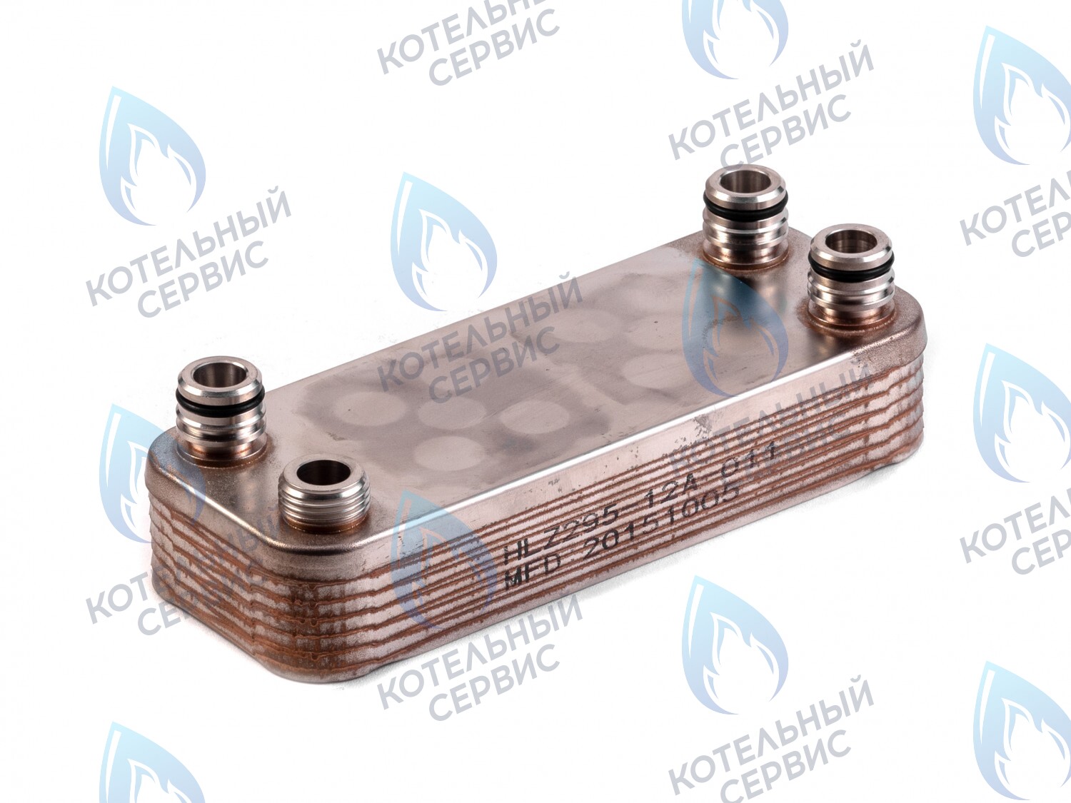 ES190W-000-12F-HR Теплообменник ГВС вторичный 12 пластин  VAILLANT VUW (065131, 065110, 065123) в Екатеринбурге	