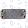 ES190W-000-12F-HR Теплообменник ГВС вторичный 12 пластин  VAILLANT VUW (065131, 065110, 065123) в Екатеринбурге	