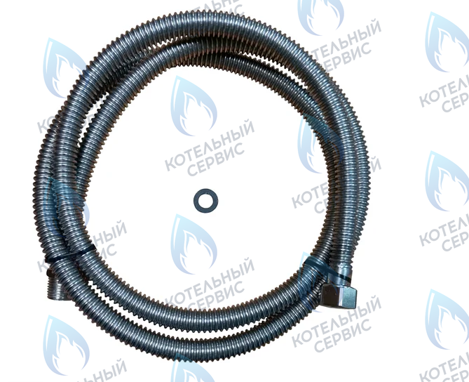  Подводка сильфонная газовая 1/2" Г/Ш 2,0м АКВАЛЮКС в Екатеринбурге	