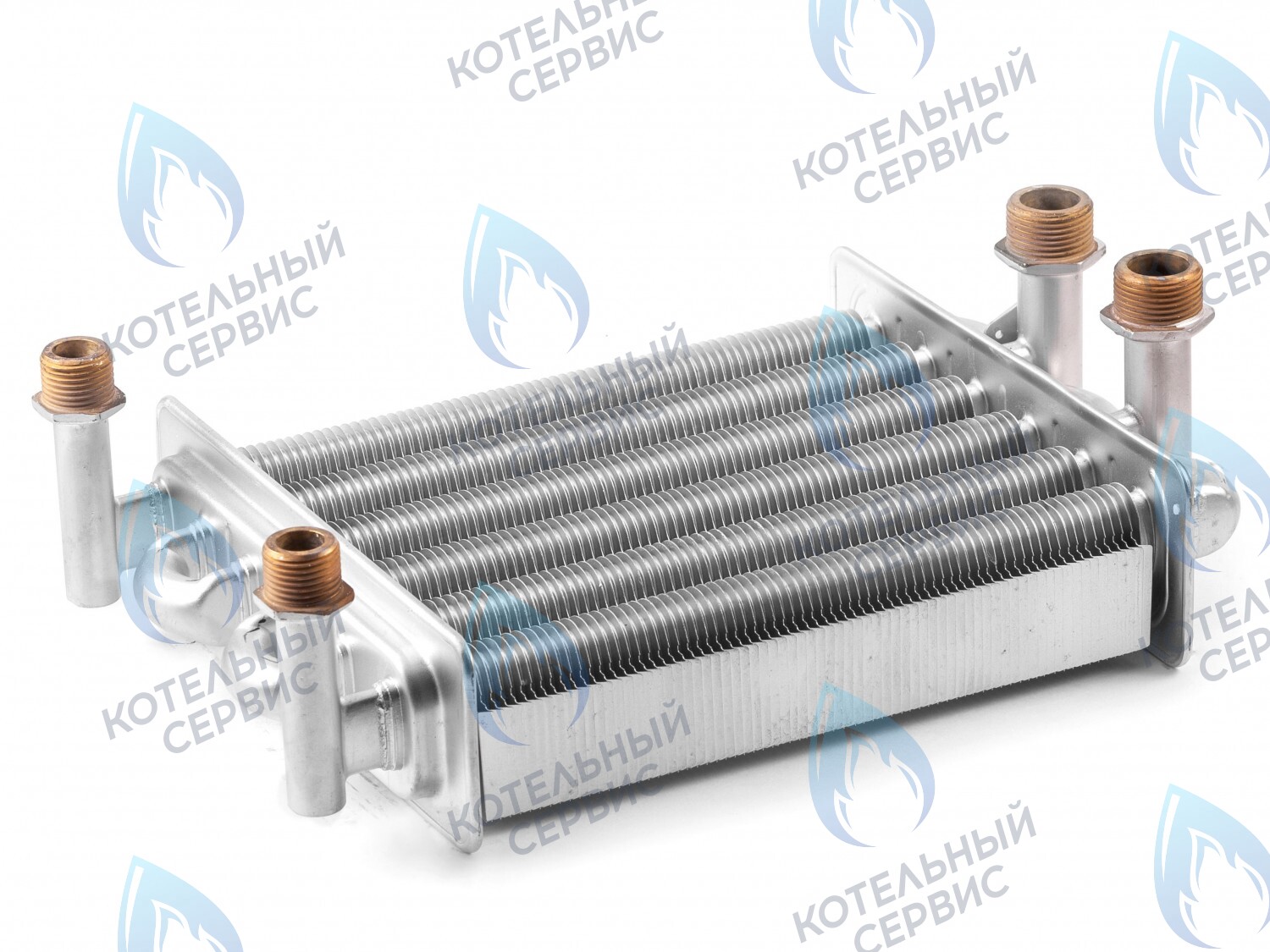EB044-230 Теплообменник для котла 230 мм (223 мм внутри) KoreaStar Ace 24 (KS90263870), Ferroli Domina PRO 24 (398063870) в Екатеринбурге	