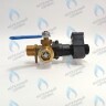 FF034-FS Кран подпитки с датчиком протока Ferroli  Domina (короткий) (39819560, 36902140) в Екатеринбурге	