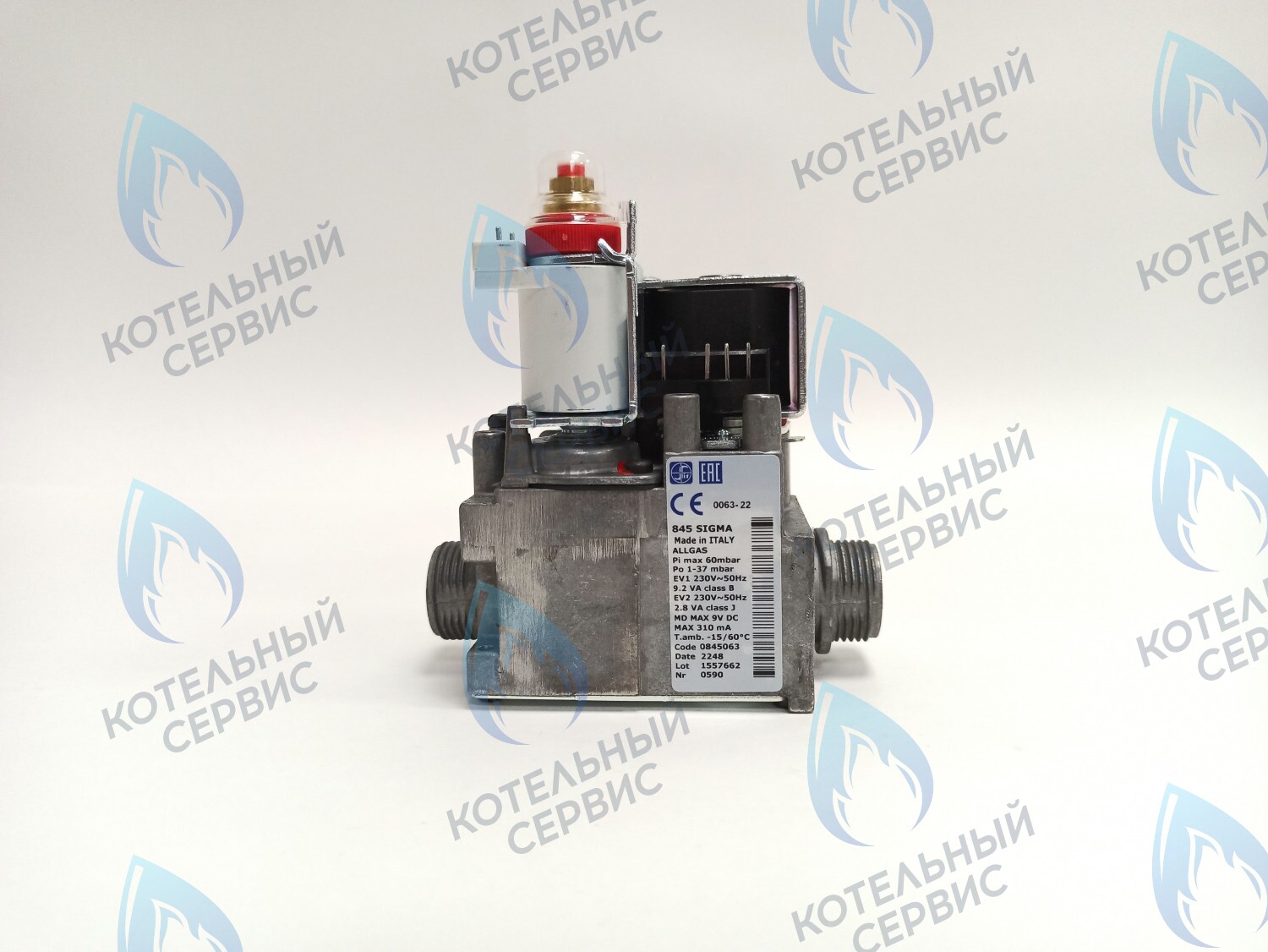 GV027 Газовый клапан (SIT 0063AS4831 SIGMA) BAXI (5658830), Polykraft (04-5001) в Екатеринбурге	