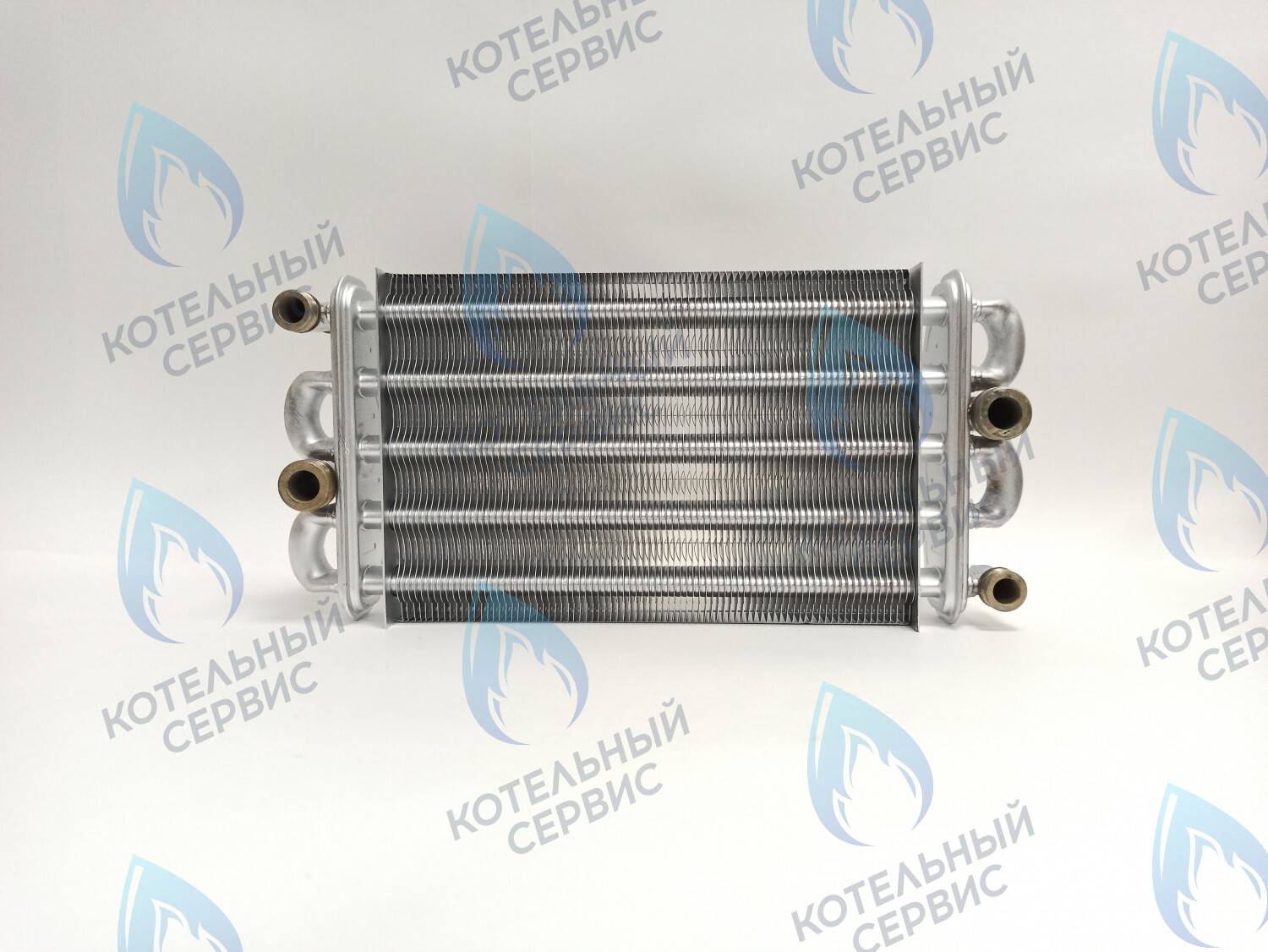 EB051-270 Битермический теплообменник FONDITAL, NOVA FLORIDA, ALPHATHERM,  PROTHERM (в комплекте есть заглушка для одного отверстия) 6SCAMBIM03, 0020025297 в Екатеринбурге	