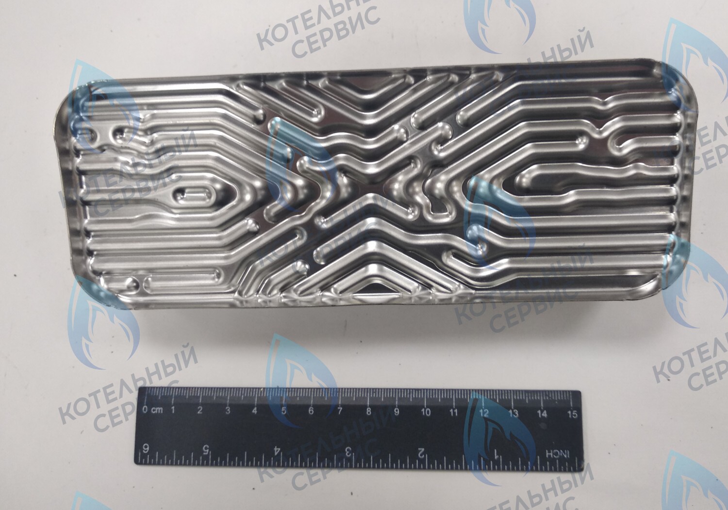 63041310441P Теплообменник ГВС пластинчатый вторичный 14 пластин (PLATE HEAT EXCHANGER) BAXI в Екатеринбурге	