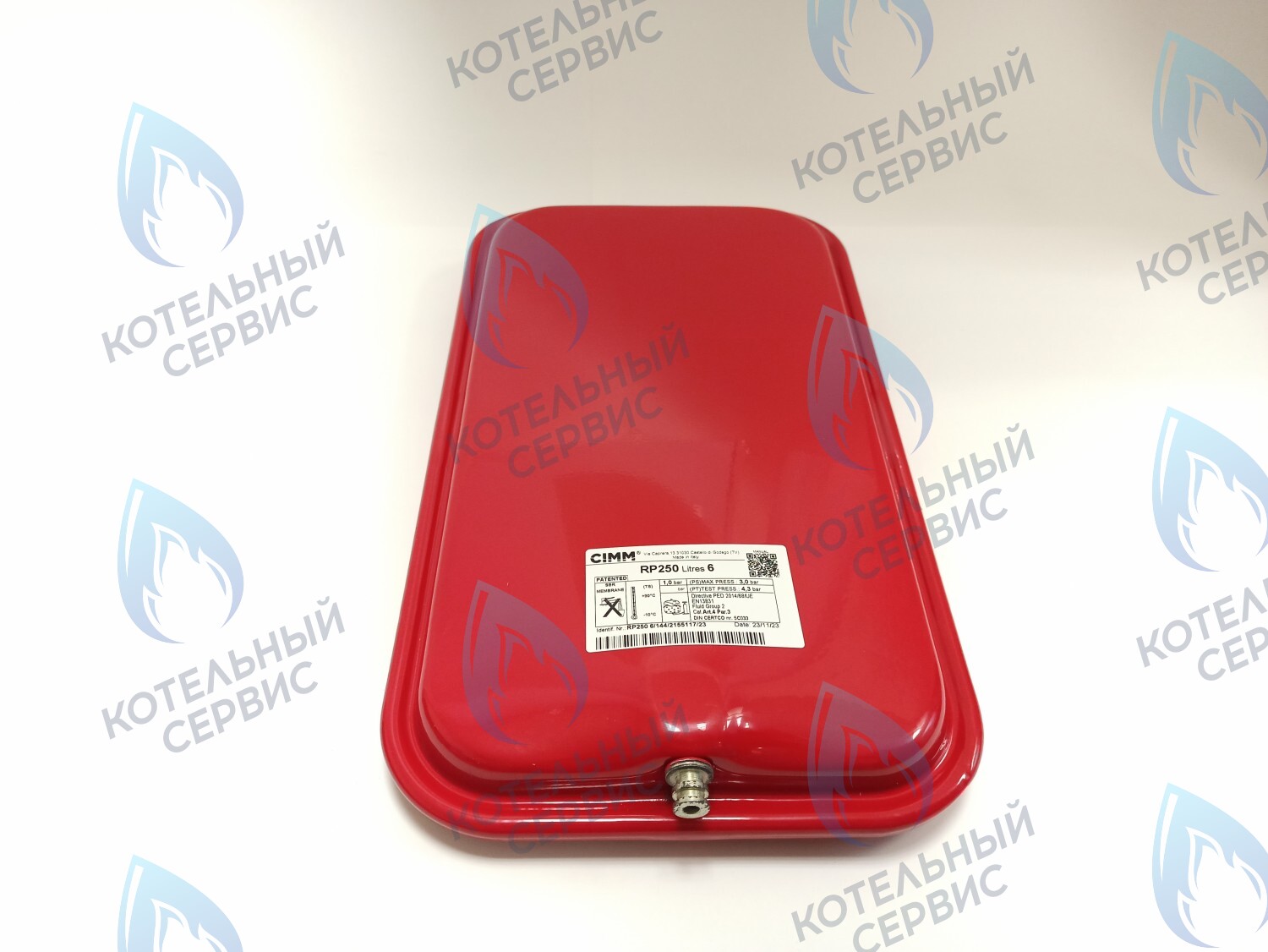 ET029-06L-CM Расширительный бак 6л (плоский) клипса Baxi MAIN-5 14-24 F (710471200) в Екатеринбурге	