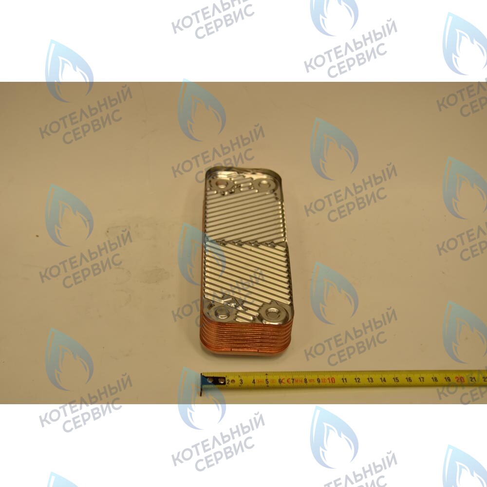 711613000 Теплообменник ГВС пластинчатый вторичный на 14 пластин ( с августа 2014 года) BAXI в Екатеринбурге	