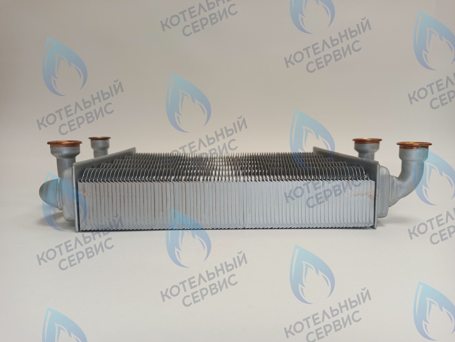 EB041-225-V Теплообменник битермический Valmex 225мм Ferroli Domina F 11-20 N, DOMIproject F 24 D (39837660, 39837665, 37405340) в Екатеринбурге	