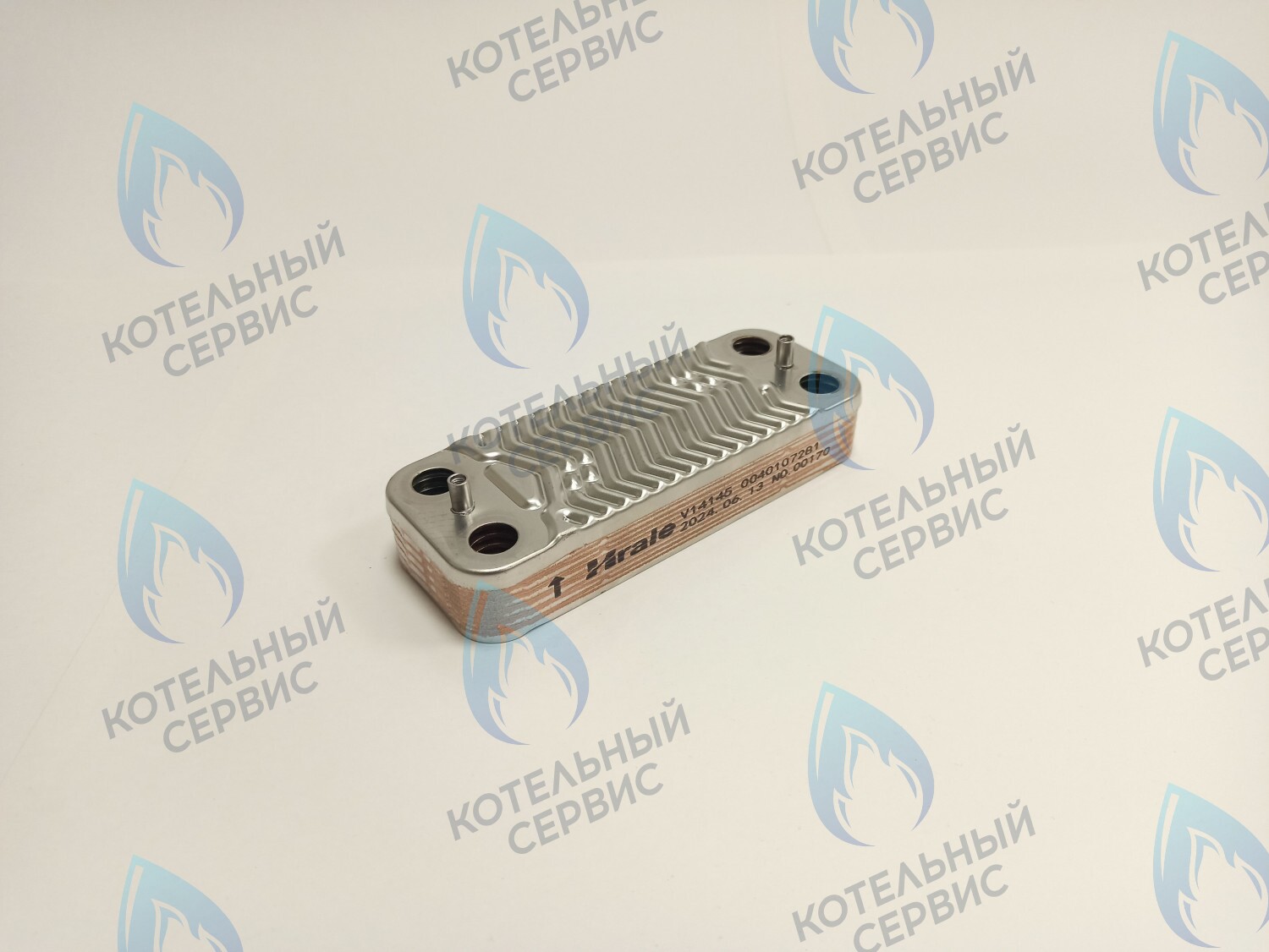 0040107281 Пластинчатый теплообменник ГВС 12 пластин Haier Urban 24 кВт в Екатеринбурге	
