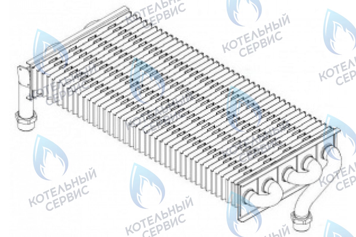 87199056720 Теплообменник BOSCH в Екатеринбурге	