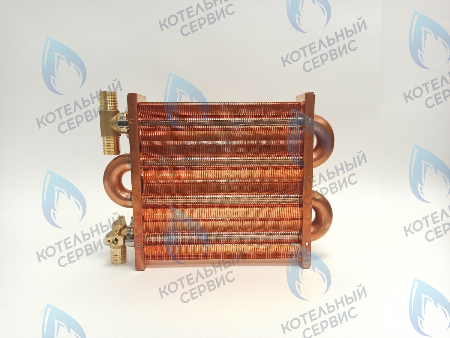 3318108610 Теплообменник первичный (основной) 180мм 85 FIN (130-200 HSG/ICH/MSC) DAEWOO в Екатеринбурге	