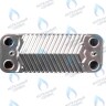 ES190PE-148-16R-HR Теплообменник ГВС вторичный 16 пластин (KS90263940) в Екатеринбурге	
