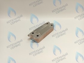 Теплообменник  ГВС вторичный 16 пластин VAILLANT PROTHERM (0020038572, 0020014402)