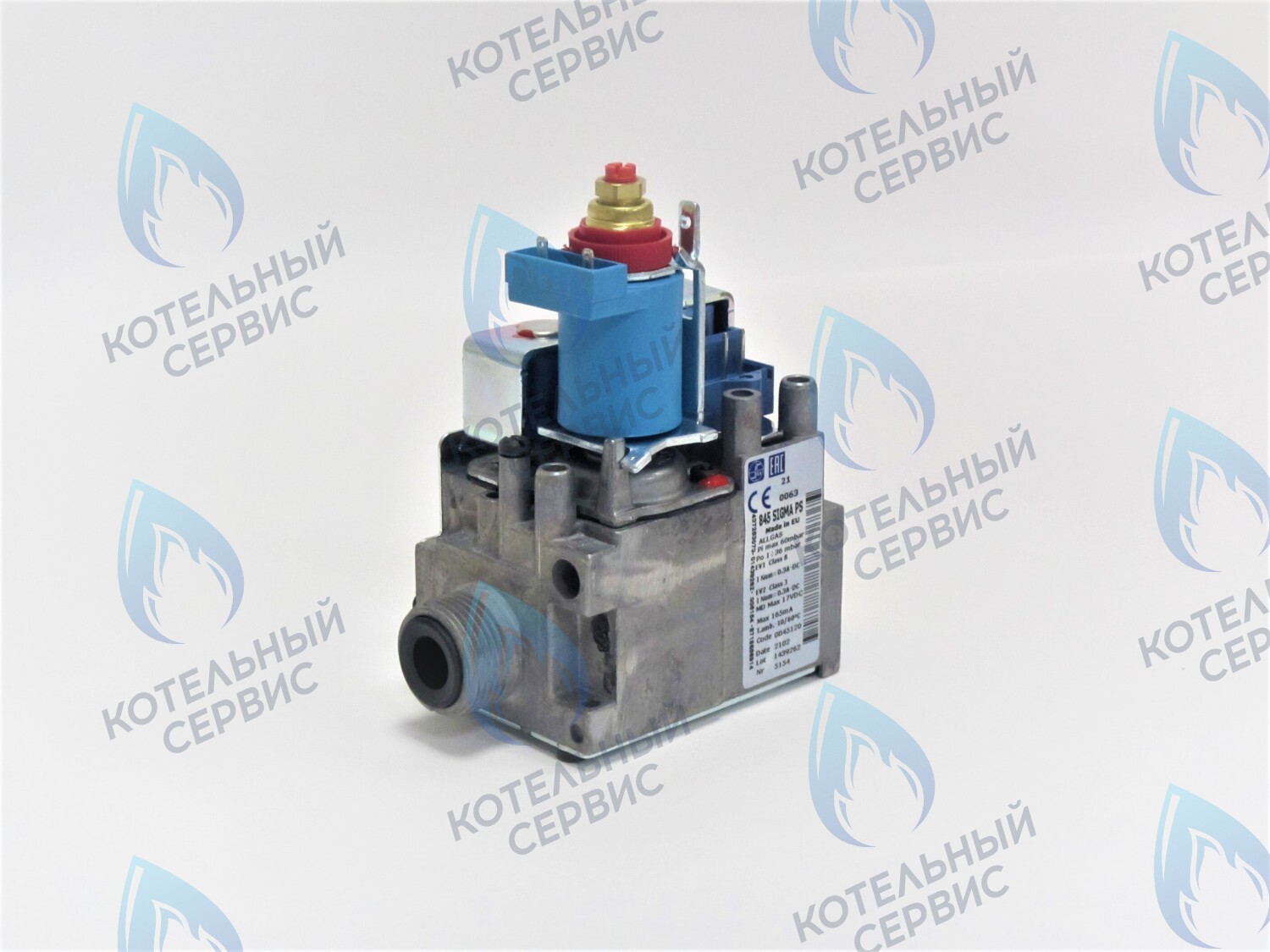 GV010 Газовый клапан SIT 845 SIGMA PS (code 0845120) BUDERUS U072, BOSCH WBN6000, GAZ 2500F (87186439430) в Екатеринбурге	