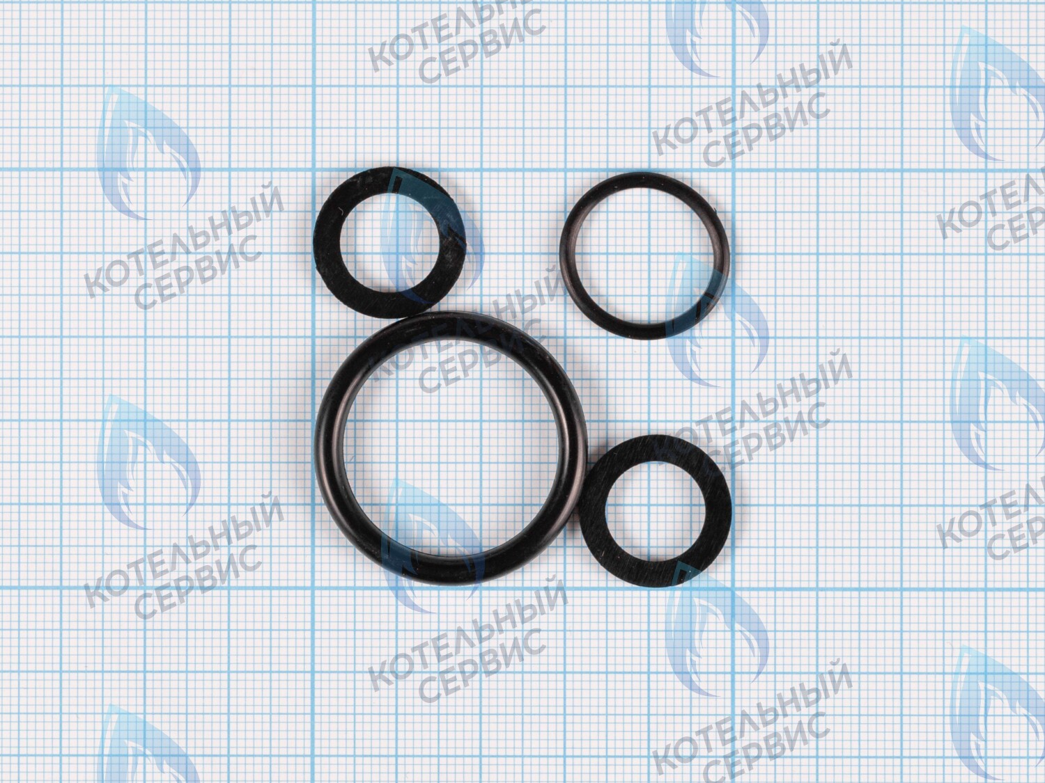 ZP102 Комплект уплотнительных колец (прокладок) (для газового узла) Master Gas Seoul, Arderia, Celtic в Екатеринбурге	