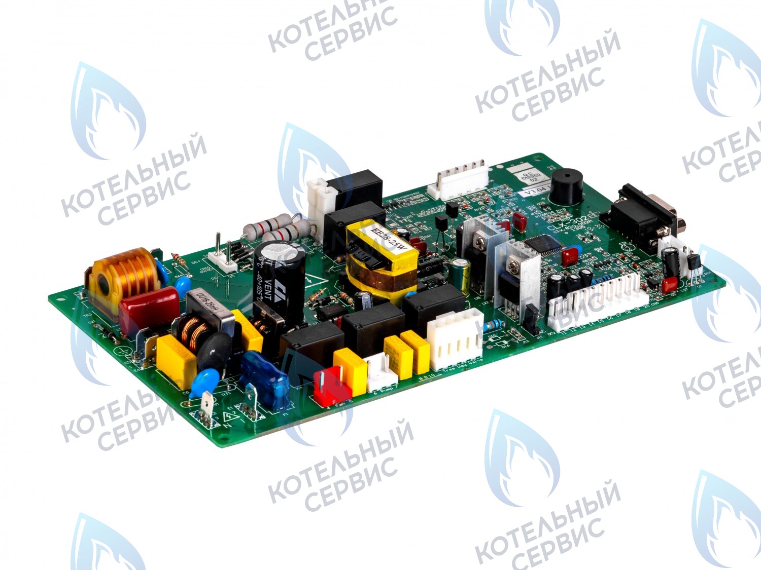CB021-02 Плата управления (для битермических котлов) CLX302 V3.04 (заменяет V5.0)  HAIER FALCO L1P20-F21(T), L1P26-F21(T) в Екатеринбурге	