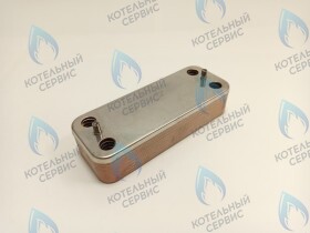 Теплообменник ГВС вторичный 16 пластин  LEMAX (106656)