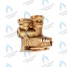 GGT004 Трехходовой клапан без мотора Vaillant Латунь (178978) в Екатеринбурге	