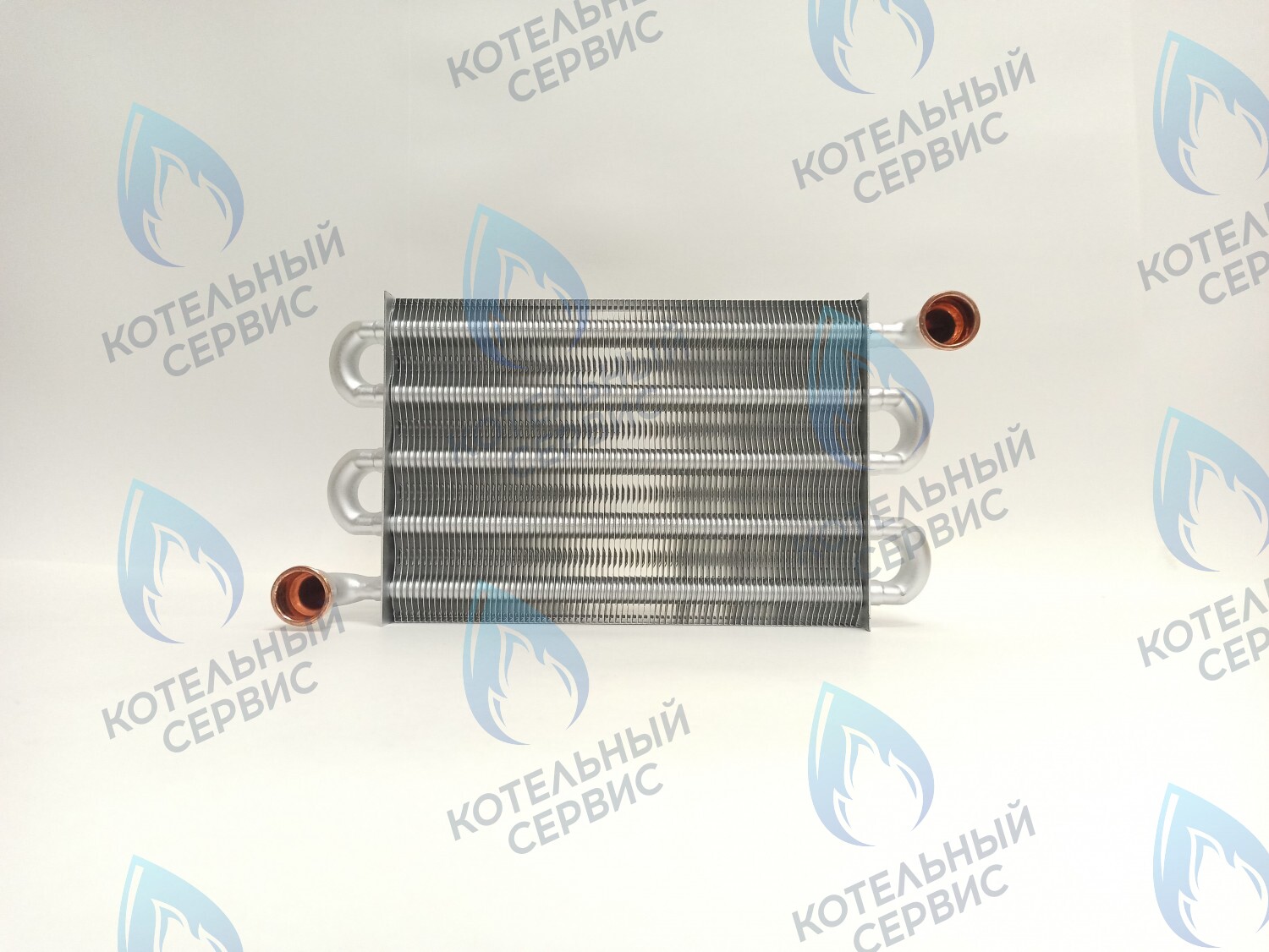 EM008-260F82 Теплообменник 82 FIN PROTHERM Гепард 11/23 MTV вер. 19, Гепард 11/23 MTV (H-RU) (0020142414, 0020142415, 0020098008) в Екатеринбурге	