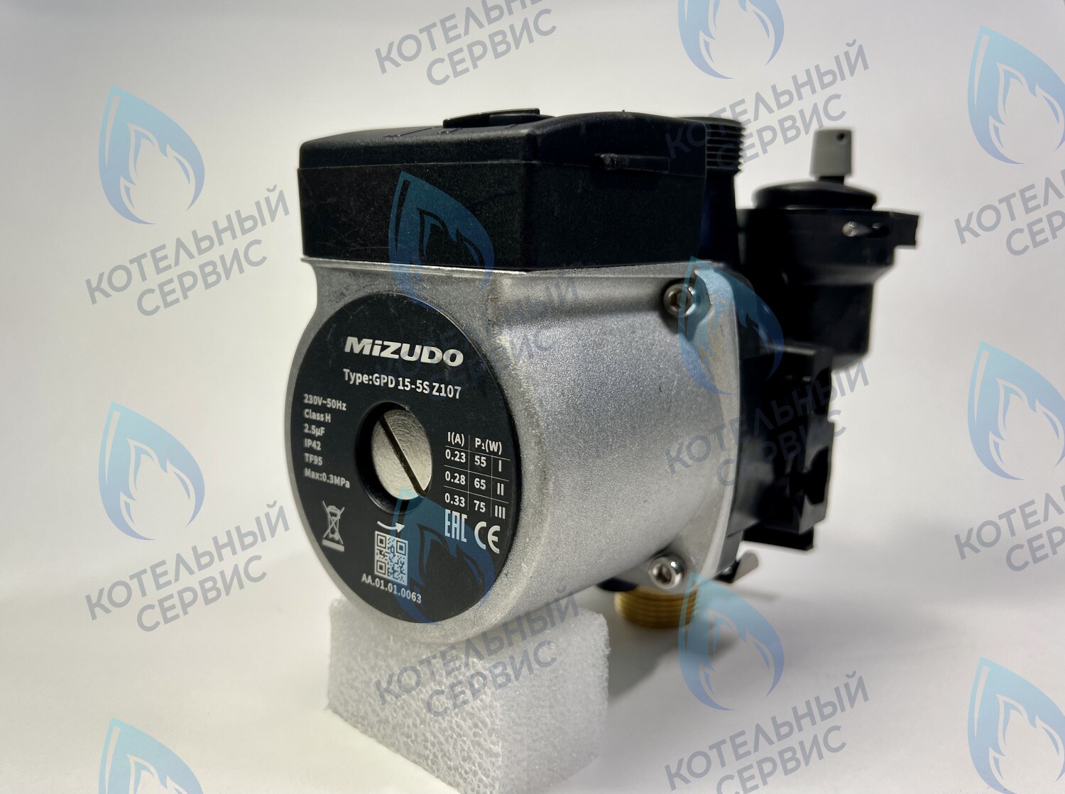 AA.01.01.0063 Насос циркуляционный MIZUDO MAESTRO LUX M11T-М24T, MAESTRO GEM, MAESTRO ONE М11TH-М24ТH, NEAT OPEN М18-24, LITE COMFORT, LITE ONE, CLASSIC в Екатеринбурге	