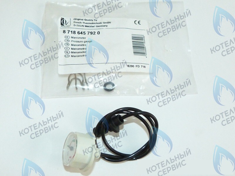 87186457920 Манометр с трубкой BUDERUS в Екатеринбурге	