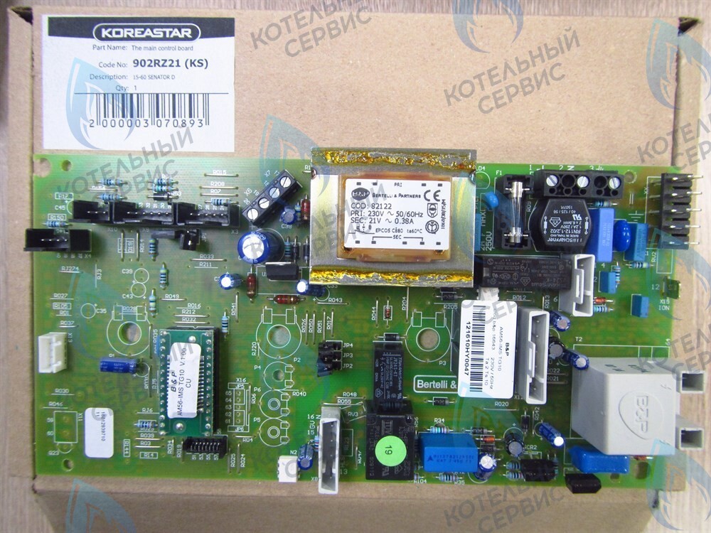 KS902RZ21 Основная плата управления KoreaStar SENATOR D 15-60 в Екатеринбурге	