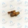 A01012 Трехходовой клапан в сборе (старый вариант) HAIER F21S(T) (530002919, 0530002919) в Екатеринбурге	