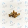A01012 Трехходовой клапан в сборе (старый вариант) HAIER F21S(T) (530002919, 0530002919) в Екатеринбурге	