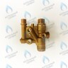 A01012 Трехходовой клапан в сборе (старый вариант) HAIER F21S(T) (530002919, 0530002919) в Екатеринбурге	