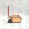 440013567 Теплообменник отопления RINNAI GMF/EMF 107/167 (440012147) в Екатеринбурге	