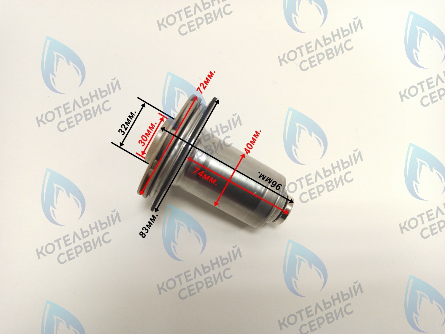 PPR-G30CCW-G40-72-02 Втулка ротор насоса (против часовой стрелки) Grundfos 15-60, 110W (легко входит) в Екатеринбурге	