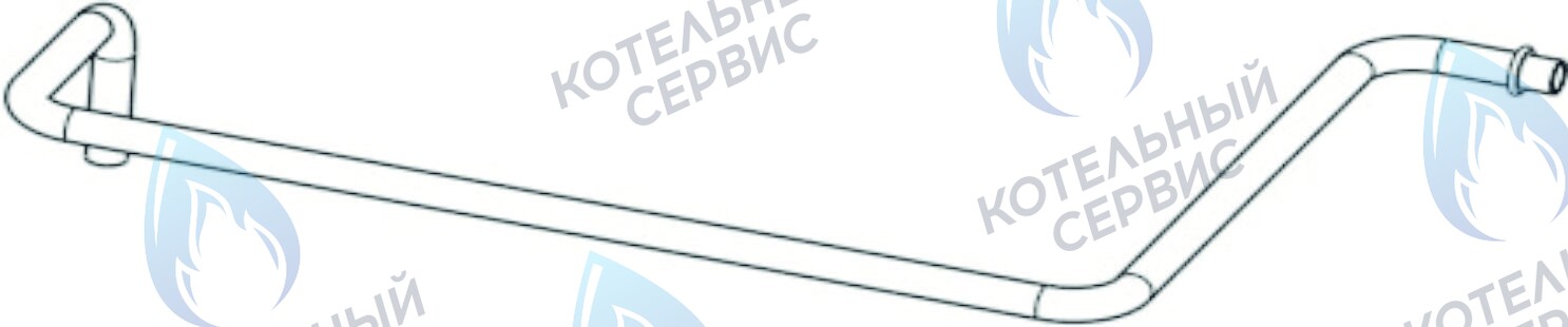 2090857 Водовыпускная труба  CELTIC-DS PLATINUM (все модели) (2090857) в Екатеринбурге	