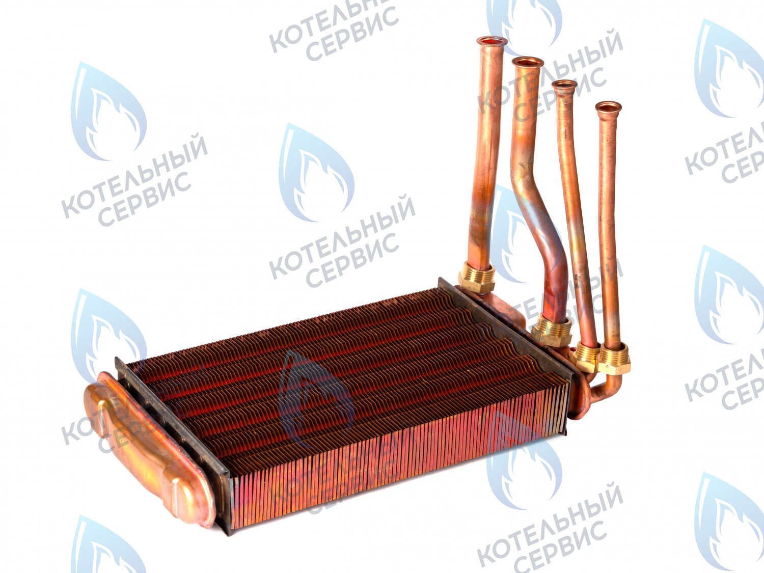 EB031-280 Битермический теплообменник BOSCH Gaz 4000 W ZWA24-2K(A), BUDERUS  Logamax U052/54 K U042/44  U022/24 K 24 Квт (87154065460) в Екатеринбурге	
