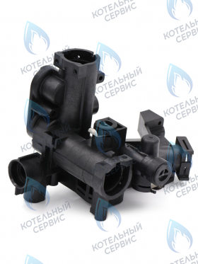 Гидроузел трехходового клапана (правый, возврата) Ariston BS, BSII, CLAS, EGIS, MATIS, GENUS EVO (65104335)