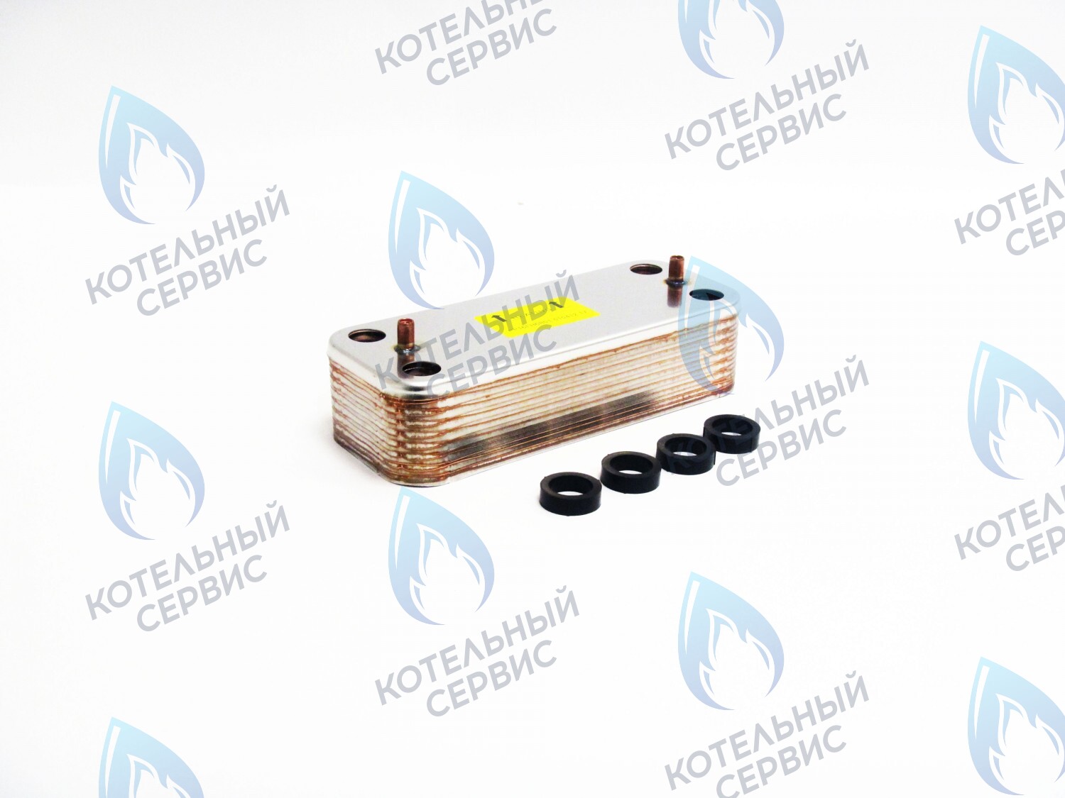 39820910 Теплообменник KIT SCAMBIATORE 16P 39820910, шт FERROLI в Екатеринбурге	